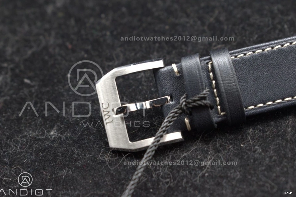 Edition Mark Blue on XX Blue IW328203 Best Strap Leather 1:1 ZF Dial Dark A32111 Pilot 1111